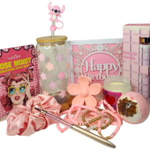 Pink Birthday Gift Set